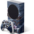 Gothic Moon with Bats and Flowers by Sarah Richter Xbox Series S Skins